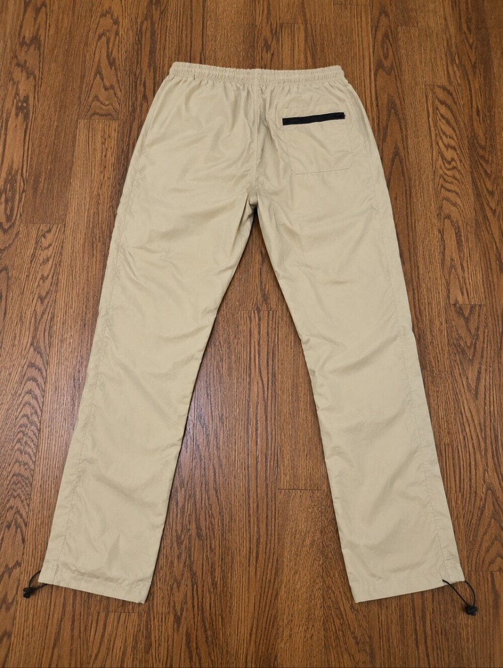 American Stitch Utility Cargo Pants Tan Beige Techwear Joggers Size Large NWT - Picture 3 of 4